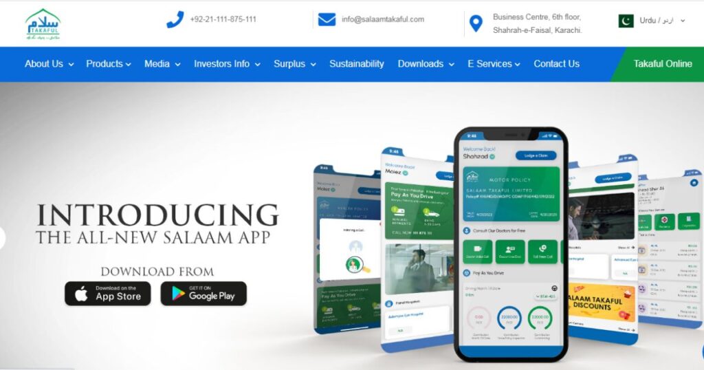 Salaam Takaful Limited pakistan