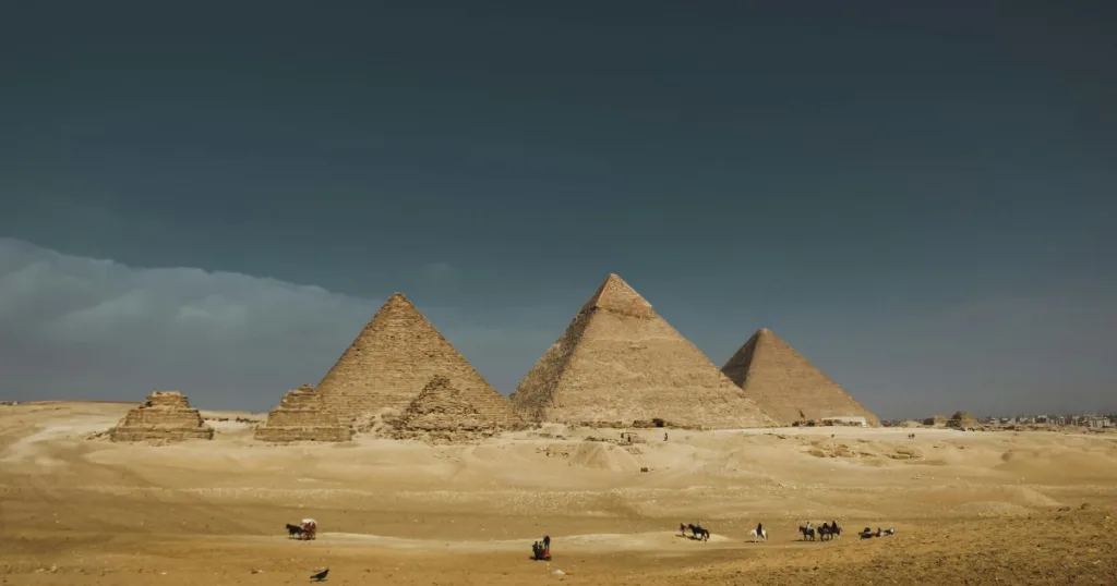1. The Great Pyramids of Giza and the Sphinx egypt