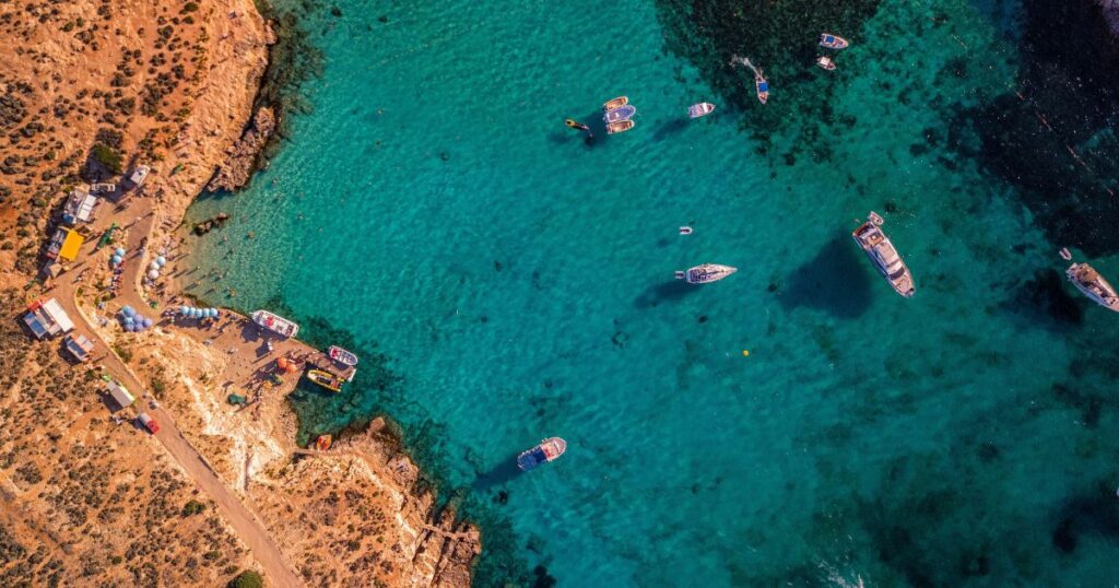 blue lagoon comino malta country